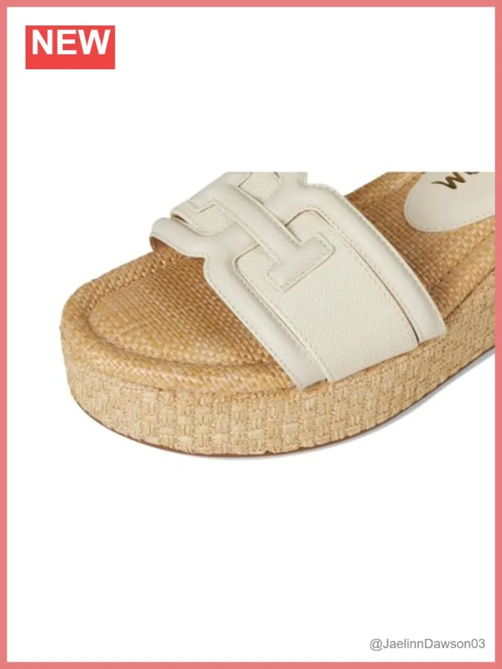 Wedge Sandals Leather Open Toe Slip On Fashion Dress Heels